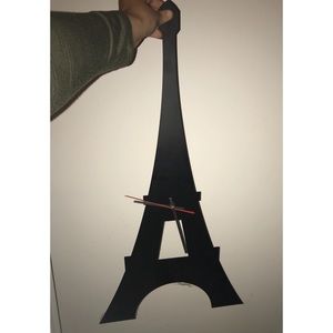Eiffel Tower wall clock
